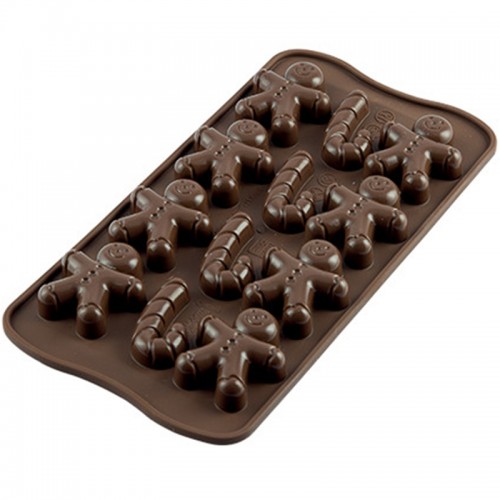 Molde Bombons Gengibre/Bengalas